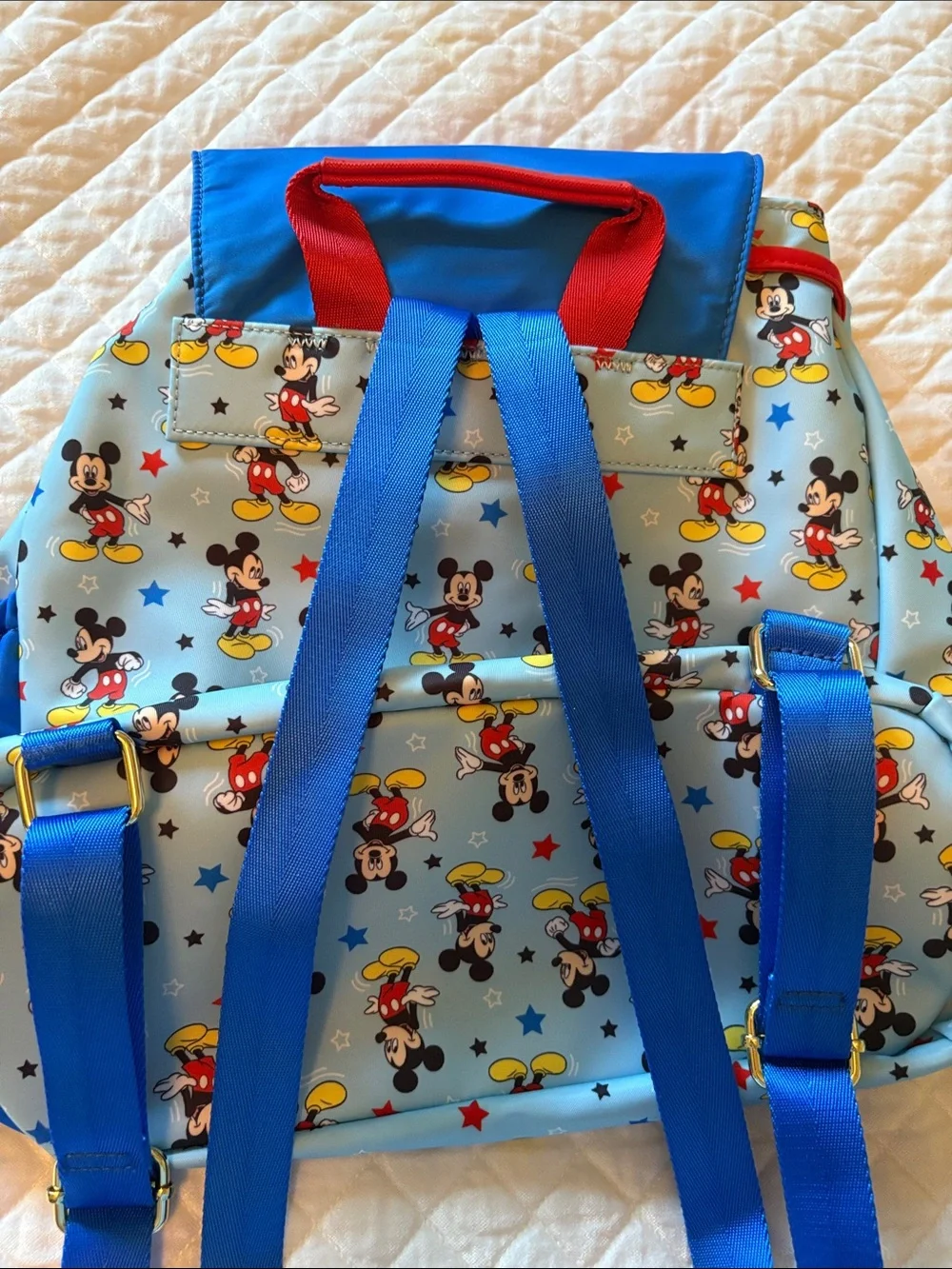 Stoney Clover Lane x Disney - Mickey Print Flap Backpack